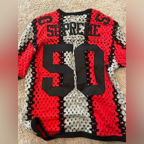 Supreme crochet football jersey - Picture 2 of 6